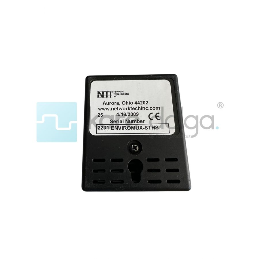 Network Technologies ENVIROMUX-STHS Sıcaklık ve Nem Sensörü | RJ45 Uyumlu Çevresel İzleme