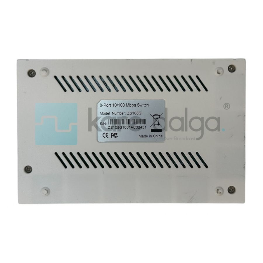 Zuni Connect ZS108G 8-Port Fast Ethernet Switch