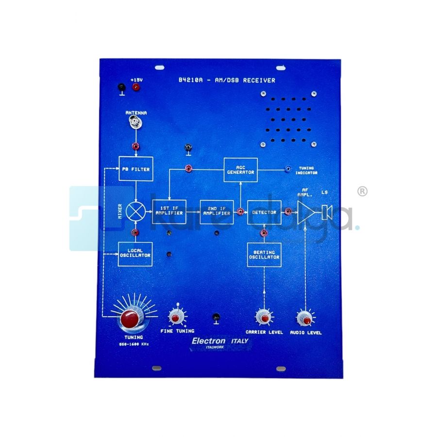 Electron Italy B4210A AM/DSB Receiver Eğitim Seti