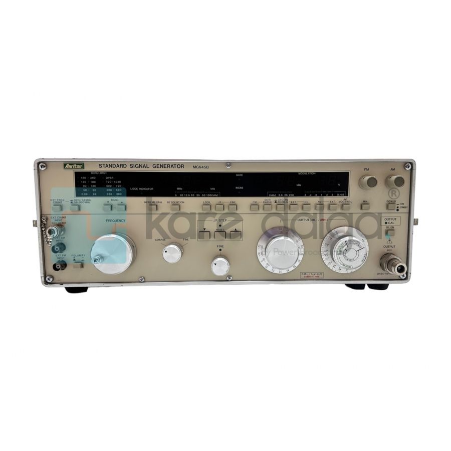 Anritsu MG645B  50kHz - 1.04 GHz Standart Sinyal Jeneratörü
