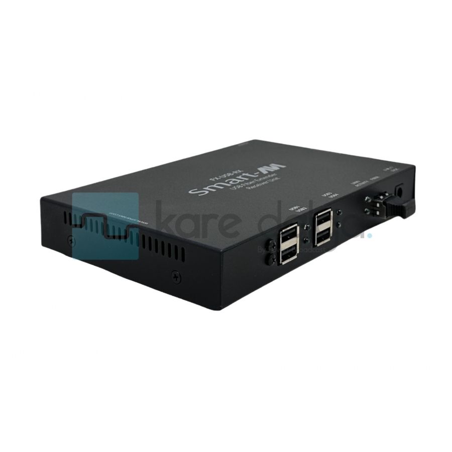 Smart-AVI FX-USB-RX 4 Bağlantı Noktalı Çok Modlu Fiber Genişletici