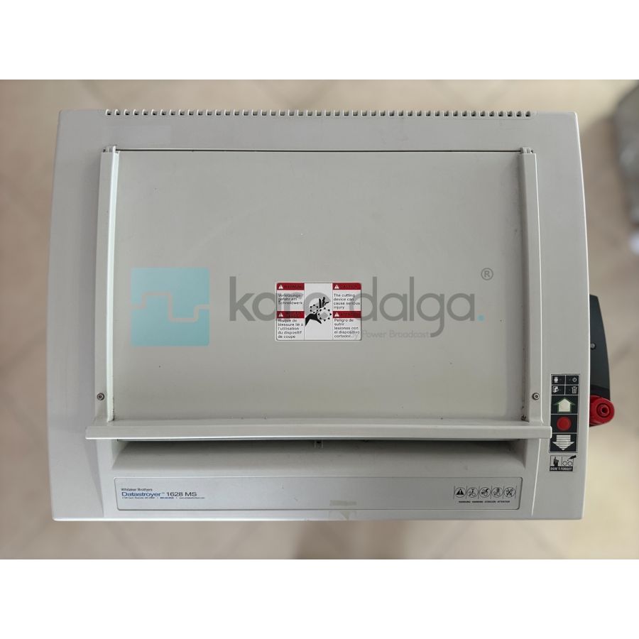 Whitaker Brothers Datastroyer 1628 MS Kağıt İmha Makinesi