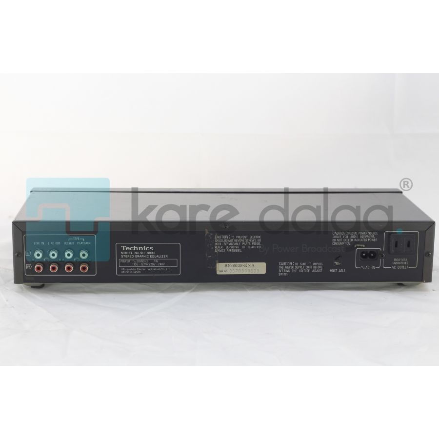 Technics SH-8038 Grafik Ekolayzer