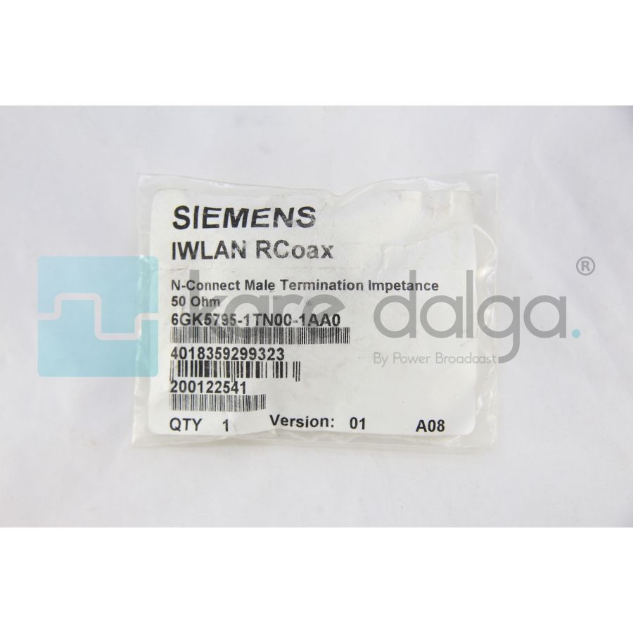 Siemens 6GK5795-1TN00-1AA0 50 Ohm N Erkek Sonlandırma Empedansı