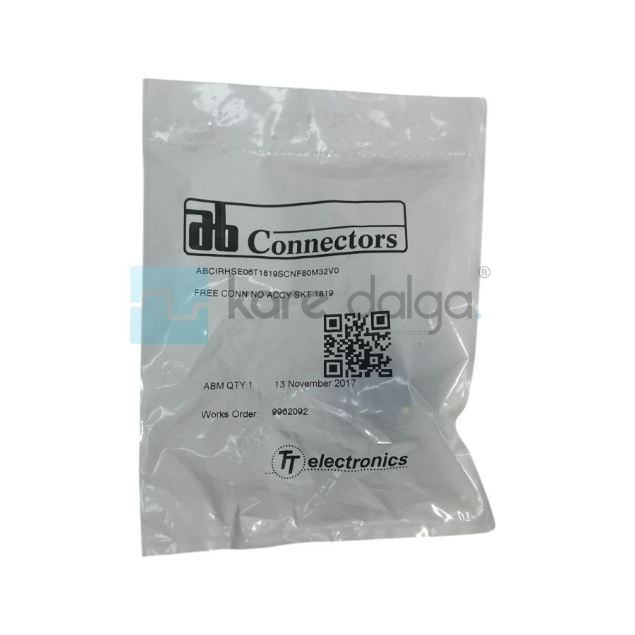 AB Connectors ABCIRHSE06T1819SCNF80M32V0 SKT 1819 Konnektör