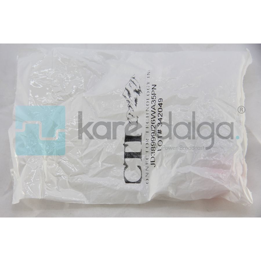 Souriau JD38999/26WA35PN Dairesel Konnektör