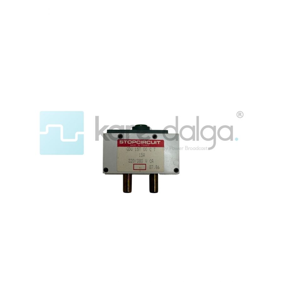 Stopcircuit GDU-15T-00-C-T Termik Devre Kesici (3 Kutuplu, 15A)
