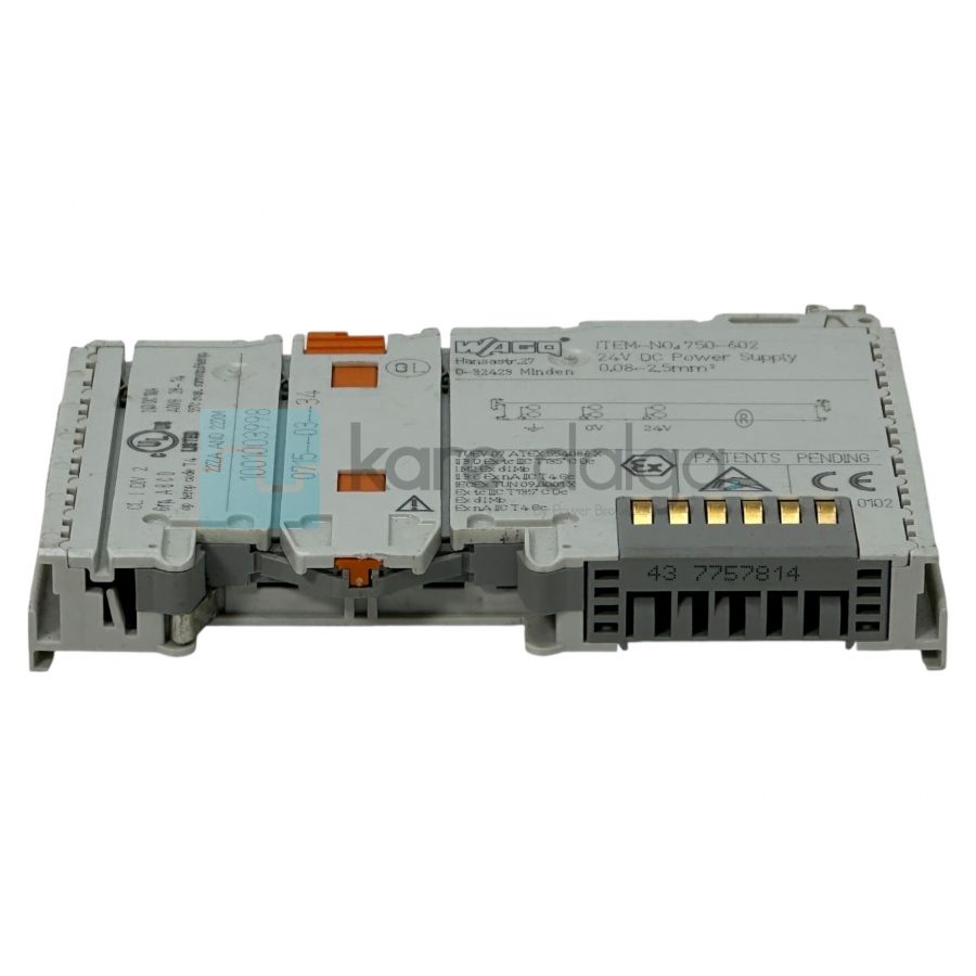 WAGO 750-602 – 24 V DC Güç Besleme Modülü
