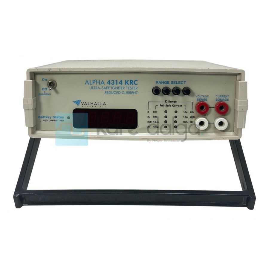 Valhalla Scientific Alpha 4314KRC Igniter Tester