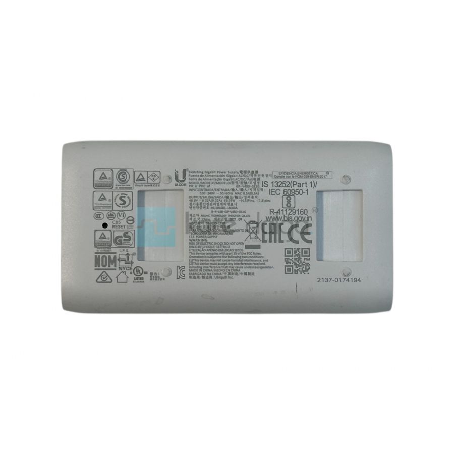 Ubiquiti U-POE-AF (GP-V480-032G) Gigabit PoE Injector