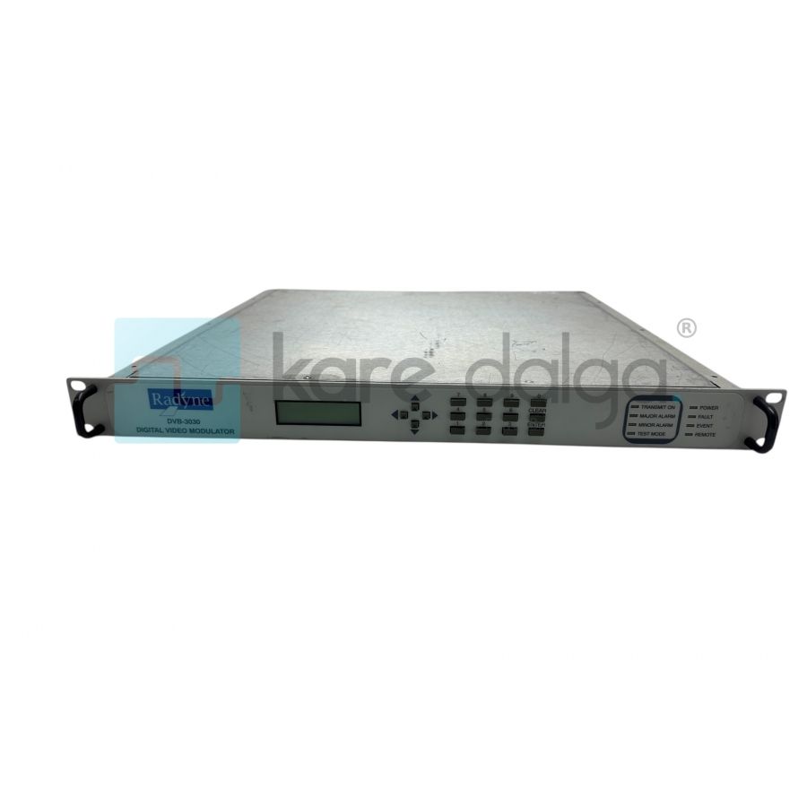 Radyne ComStream DVB-3030 Dijital Video Modülatör | QPSK/BPSK | 70 MHz IF Çıkış
