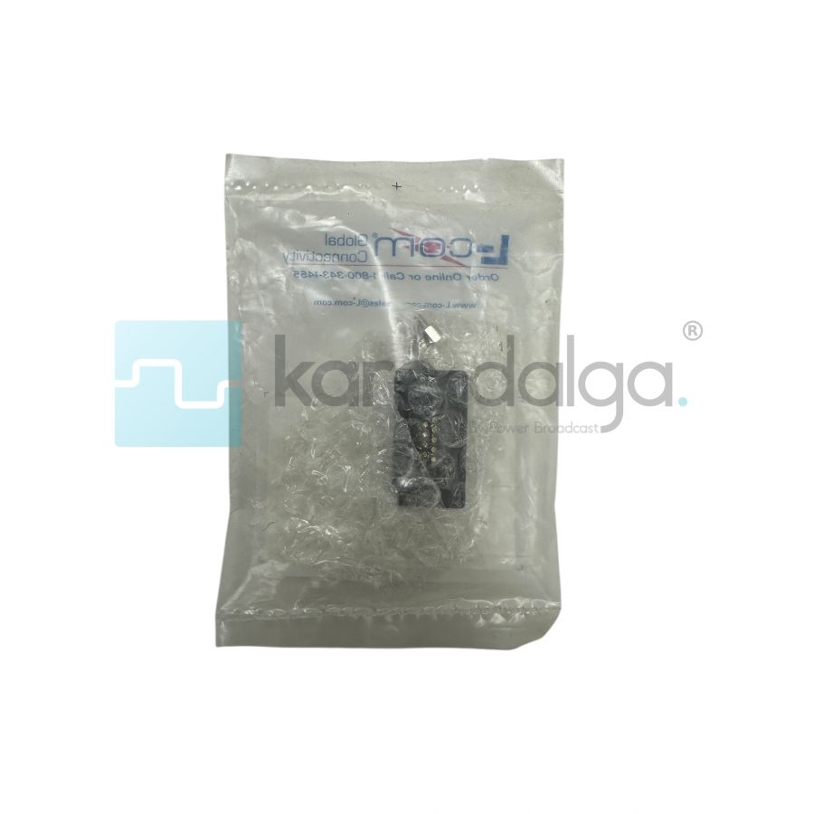 L-com WPSD9P - Su Geçirmez D-Sub Panel Montaj Erkek Konnektör (9 Pin)