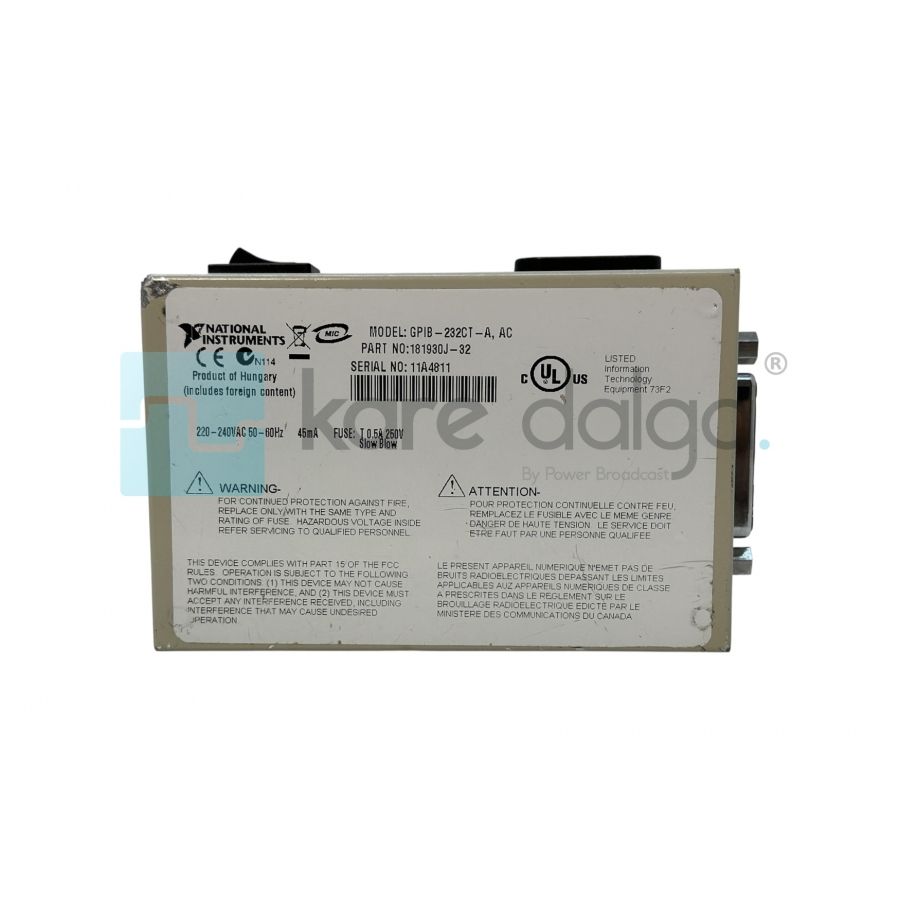 National Instruments GPIB-232CT-A IEEE 488 Controller