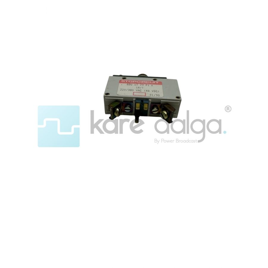 Stopcircuit GDU-1T-73-P1-K Manyetik-Termal Devre Kesici – 1A / Tek Kutuplu
