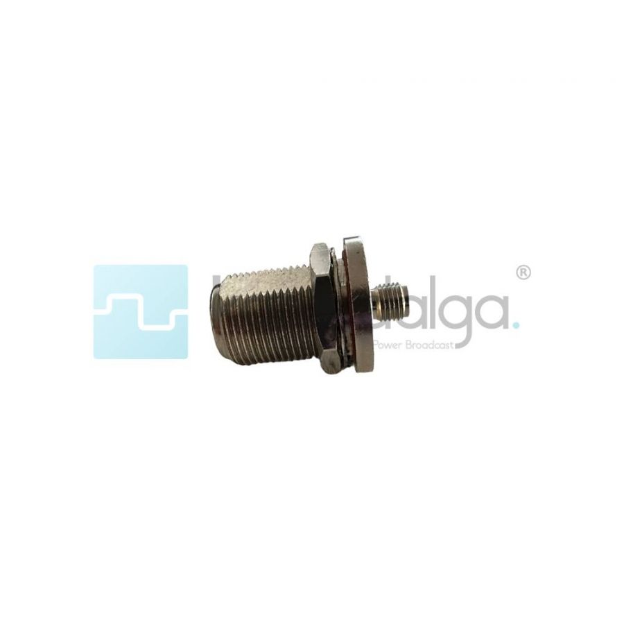 Pasternack PE9252 N Dişi/SMA Dişi Bulkhead Mount Adapter