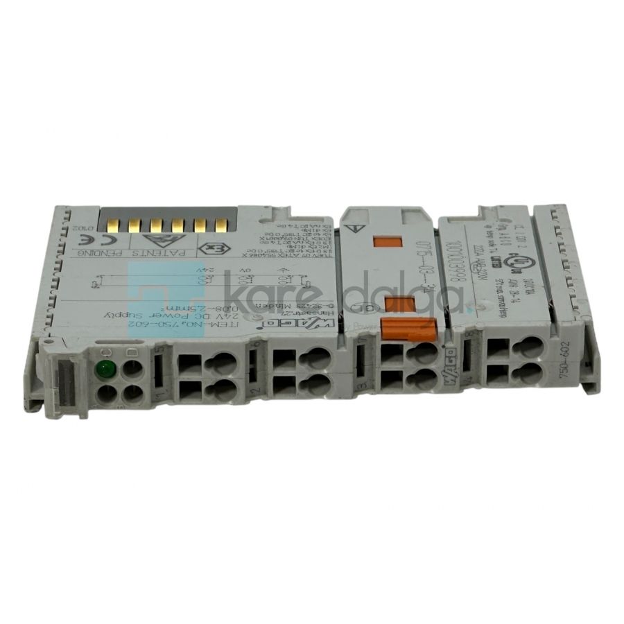 WAGO 750-602 – 24 V DC Güç Besleme Modülü