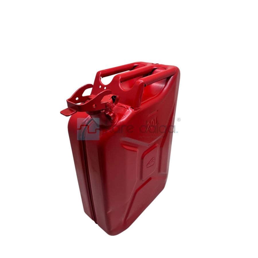 KNC Kırmızı Metal Yakıt Bidonu 20L