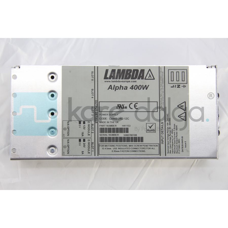 Lambda CA400 24D 12C Alpha 400W Güç Kaynağı | Amplifier & Yükselteçler ...
