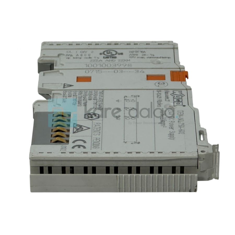 WAGO 750-602 – 24 V DC Güç Besleme Modülü