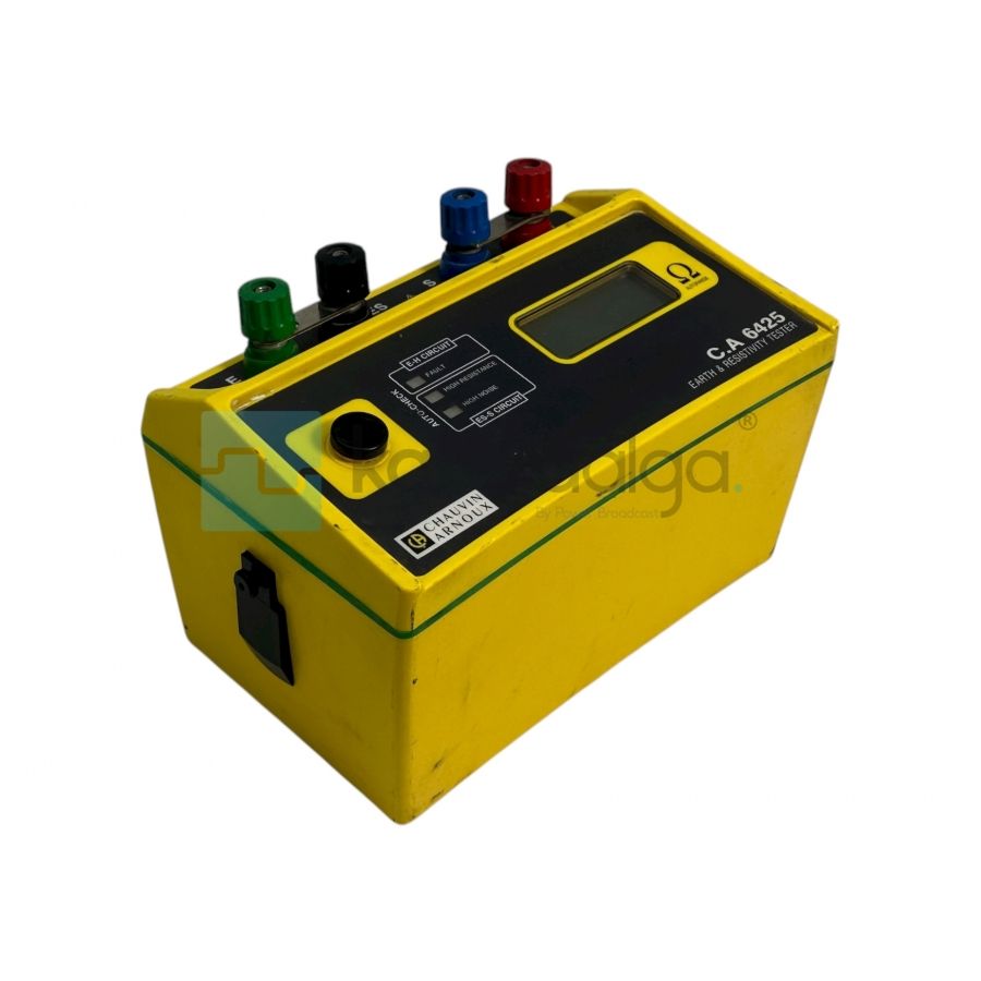 Chauvin Arnoux C.A 6425 Earth & Resistivity Tester
