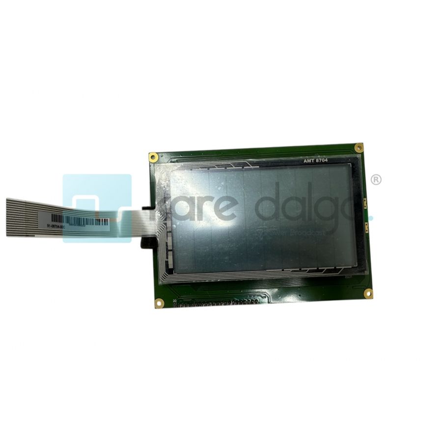 PG240128WRF-AGA-H Powertip Grafik LCD Modül + AMT 8704 Dokunmatik Ekran Kontrol Devresi