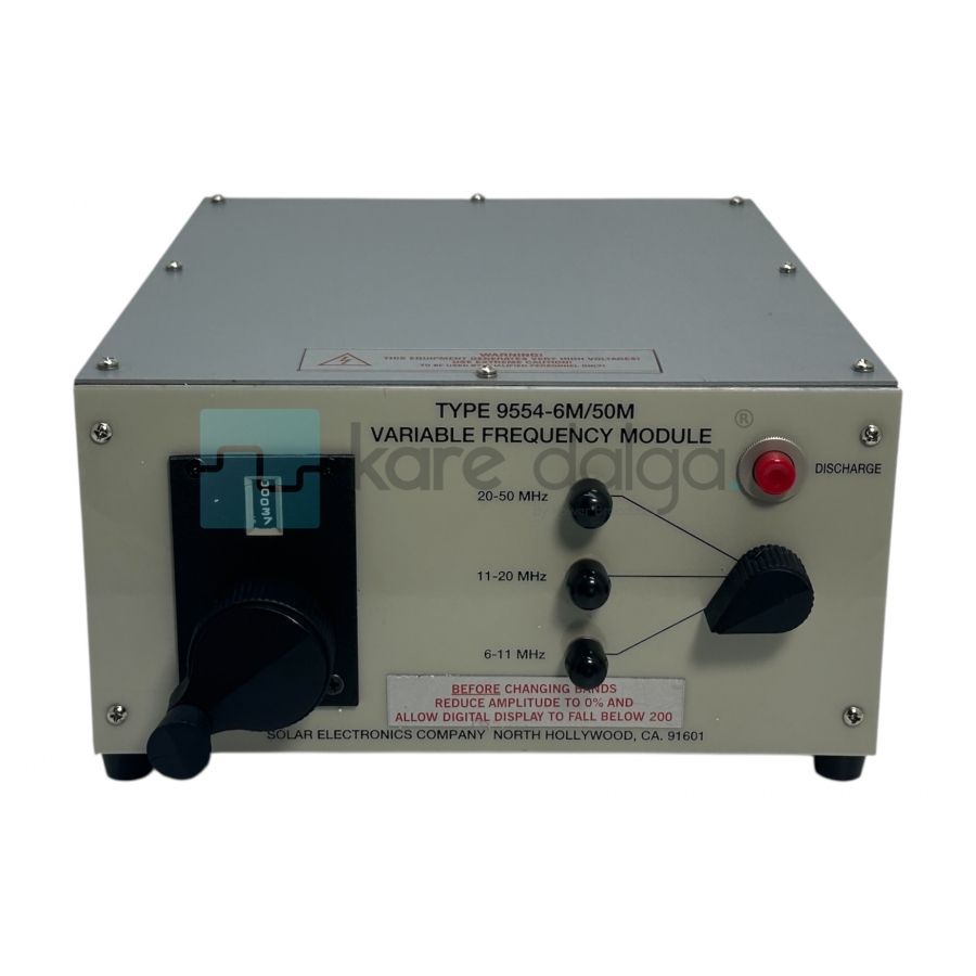 Solar Electronics Type 9554-6M/50M Ayarlanabilir Frekans Modülü