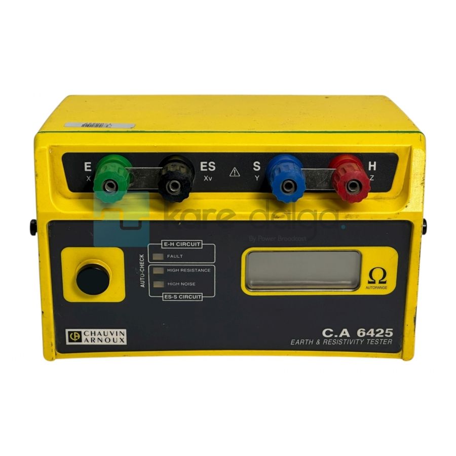 Chauvin Arnoux C.A 6425 Earth & Resistivity Tester