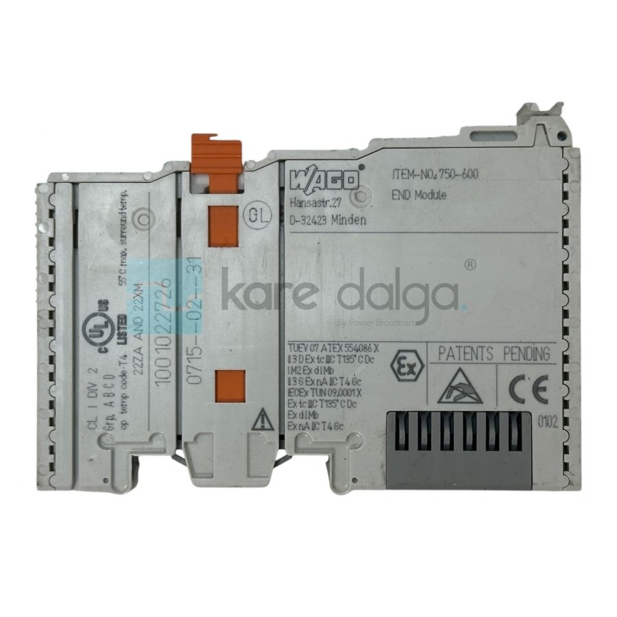 WAGO 750-600 – End Module