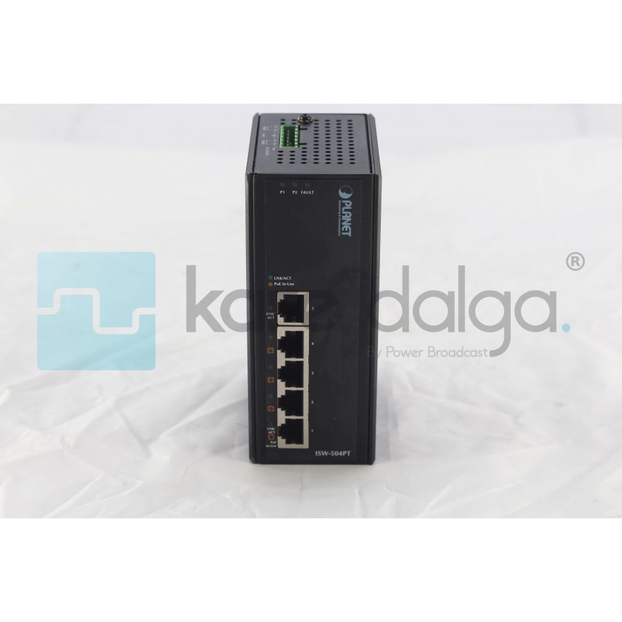 Planet ISW-504PT Endüstriyel Switch
