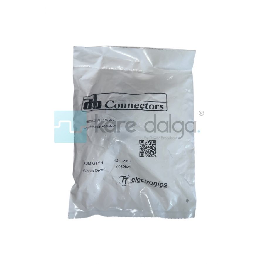 AB Connectors ABBH1812FTF80M32 Angle Out Assembly Konnektör