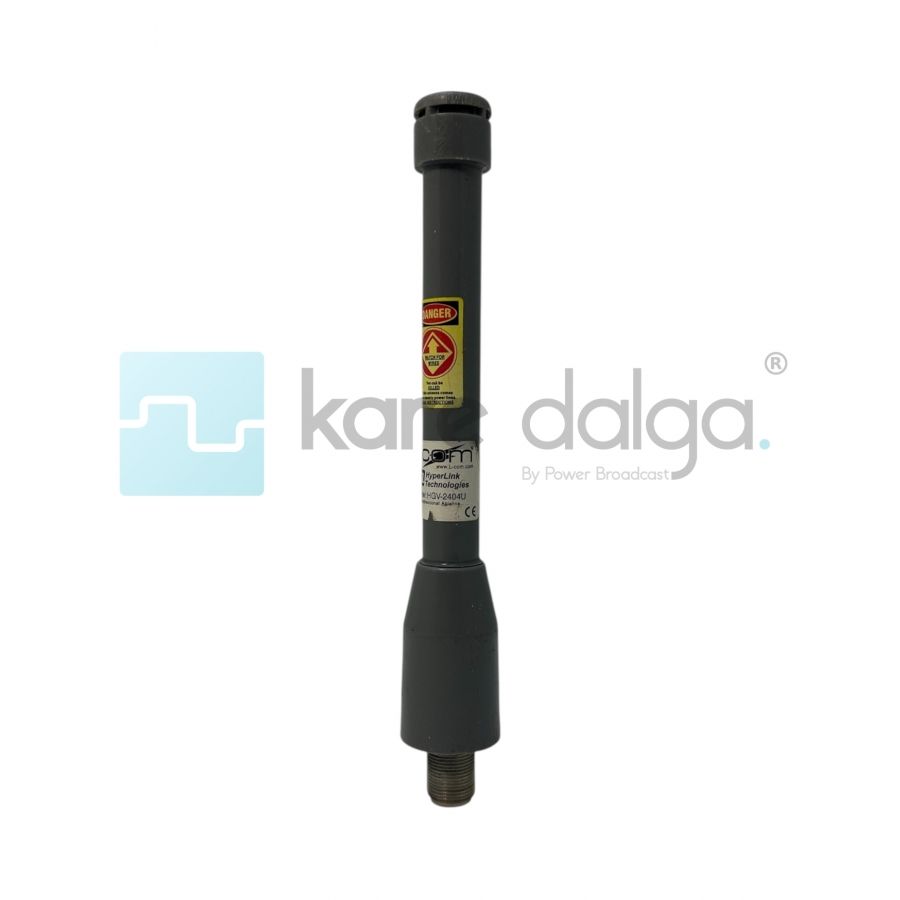 L-com HGV-2404U 2.4GHz 4dBi Omnidirectional Outdoor Antenna with N-Female Connector