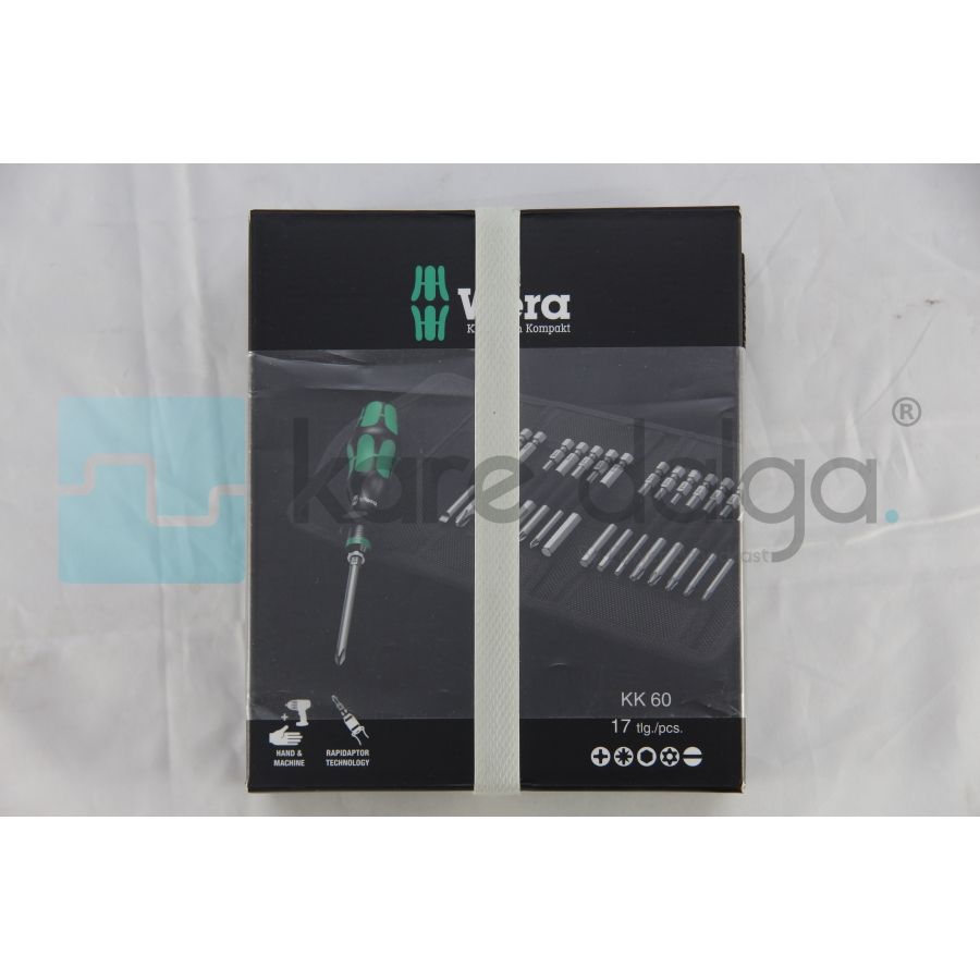 Wera Kraftform Kompakt KK 60 Tornavida Set