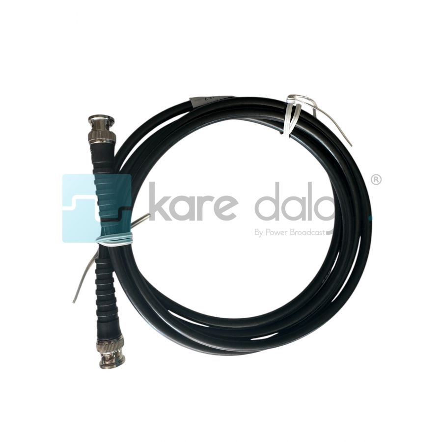 6ft BNC Erkek – BNC Erkek RG59/U Video Koaksiyel Kablo – CCTV, DVR ve Güvenlik Sistemleri İçin